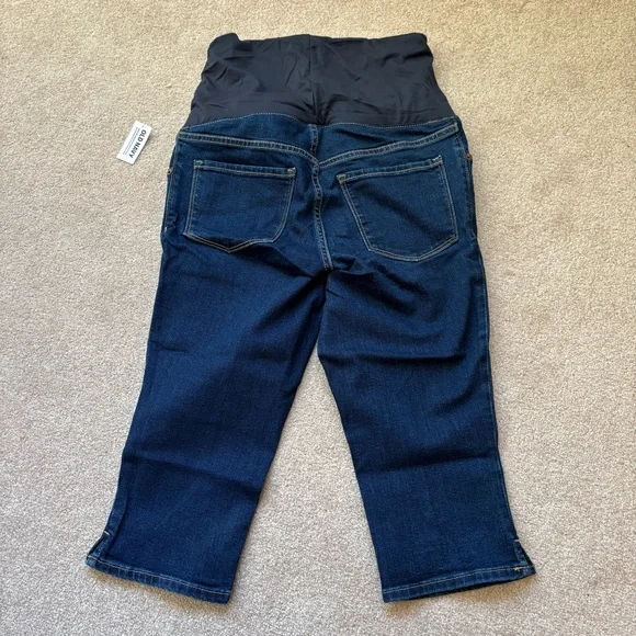 Maternity denim capris - Picture 6 of 10